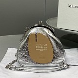 21AW新作メゾンマルジェラ 足袋タビ コピー フレームバッグ レザー がま口 Mar30807