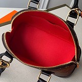 【定番人気】 ルイヴィトン アルマBB 偽物 ダミエ エベヌ ショルダーバッグ