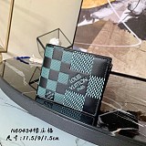 21SS新作★ルイヴィトン 財布 偽物★ダミエ ポルトフォイユ・ミュルティプル LV20223