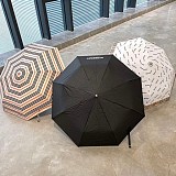 バーバリー 折り畳み傘 コピー アンブレラ ストライプ Bap37480