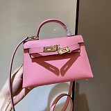 エルメス ケリーミニ2 カザック エプソン偽物 シルバー金具 he1910