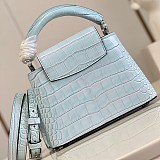 即発送 ルイヴィトン カプシーヌ MINI ハンドバッグ 偽物 vub89891