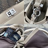 一目惚れ♪フェンディ ピーカブー コピー ミニ レザー バッグ fej79104