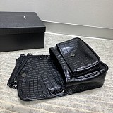 稀少サンローラン ショルダーバッグ 偽物 ニキ ミディアム クリンクルヴィンテージレザー 6331580EN04345