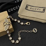 《大人気》グッチ 可愛いミツバチ の ゴールドチェーン ブレスレット 偽物 gum66045