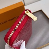 ルイヴィトン ジッピー ウォレット レッド長財布 偽物 vus92162