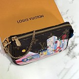 目を惹くカラールイヴィトン ミニ 財布 ポシェット アクセソワール 偽物 M81637