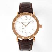 超話題!ブルガリ 腕時計 スーパーコピー カーボンゴールド ローマ 41mm Buc63738