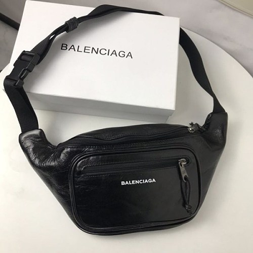 大人気！バレンシアガ エクスプローラー コピー★ロゴ ベルトバッグ 偽物 レザー bad09034