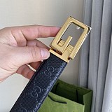 定番グッチ リバーシブル ベルト 偽物 スクエアG バックル 35mm gui06814