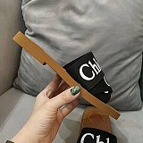 クロエ "woody"フラットミュール 偽物 CHC22U188Z3001