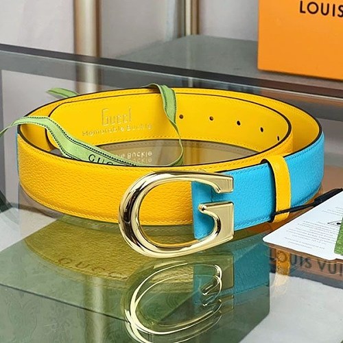 定番 グッチ バックル ツートーン ベルト コピー guy88462