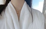 ★日本!!人気！ギフトに最適♪ ブルガリ 偽物 ダイヤ ネックレス 18K ゴールド But97682