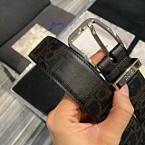 モダン◇ディオール ベルト 偽物 オブリーク ギャラクシー レザー Belt 35MM dep76750