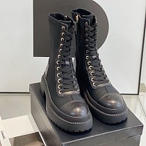 シャネル◆レースアップ シューズ レザー 偽物 sht19961 シャネル◆レースアップ シューズ レザー 偽物 sht19961