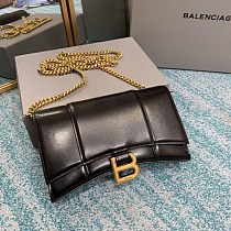 秋冬新作 バレンシアガ アワーグラス 偽物シェイプ Smallトップハンドルバッグ bac86116