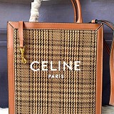 追跡付き発送 セリーヌ ショルダーバッグ コピー スモール バーティカル カバ ナチュラル タン Cei00459