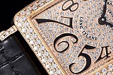 人気No1 限定希少 フランク・ミュラー ロングアイランド 全面ダイヤ frg53361