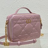 ディオール CARO ダブルポケット 偽物 ショルダーバッグ dez34061