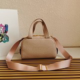 人気No1プラダ レザー トップハンドル ハンドバッグ コピー 1BB078 pup48638