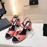 21-22AWシャネル 偽物 パンプス サンダル CCロゴ shb33747