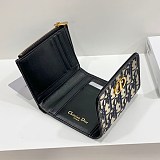 目を惹くカラー ディオール オブリークコピー 三折り 財布 カロ deq31915