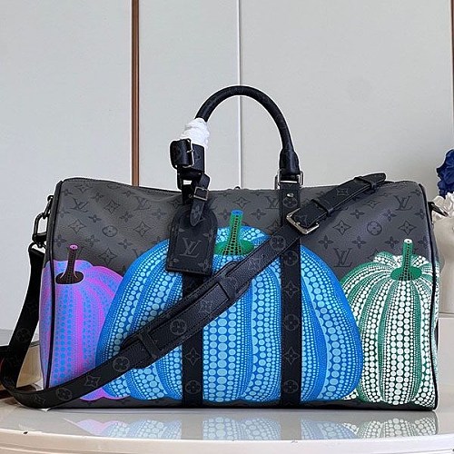 定番 ルイヴィトン×草間彌生 コピー ボストンバッグ M46441
