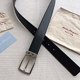すぐ届 フェラガモ ベルト 偽物 リバーシブル メンズ レザー fej69722