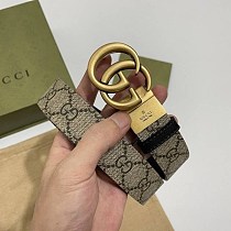 大人気!グッチ キャンバスGG柄ベルトダークブラウン レディース 35mm guc48690 大人気!グッチ キャンバスGG柄ベルトダークブラウン レディース 35mm guc48690
