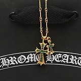 超話題!クロムハーツ ベイビーファット クロス ネックレス 偽物 Kuo68166