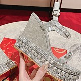 クリスチャンルブタン ウェッジサンダル 偽物 PYRACLOU シューズ 靴 Ruz69498