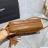 超希少！大人気！サンローラン ショルダーバッグ 偽物☆ルー キルティングレザー カメラバッグ Sad58440