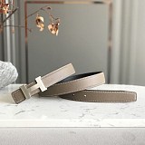 人気No1★エルメス★シルバー アンクレH 偽物 25mm リバーシブルベルト erf66279