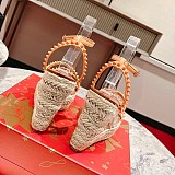 クリスチャンルブタン Mafaldina 偽物 ウェッジソール サンダル 2色 Ruv00331