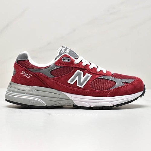 エメレオンドレ × ニューバランス 993 スニーカー コピー"レッド" nyc41671