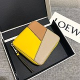 可愛い ロエベ◇パズル◇ラウンドジップ二つ折り財布 コピー lov86846