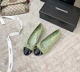 大人気♡♡足元上品に♪ (シャネル) バレリーナ バイカラー コピー shc20236