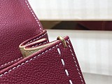 累積売上総額第１位！デルボー ブリヨン Ivoryステッチ ミディアムハンドバッグ 偽物 Deq07021