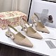 n級 おすすめディオール 偽物 スリングバックパンプス★テクニカルファブリック dem10883