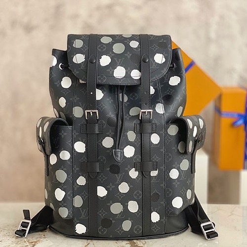 ルイヴィトン × 草間彌生 偽物 LV × YK クリストファー MM M46403