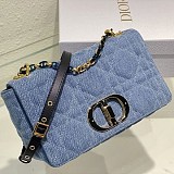 日本未入荷ディオール CARO ミディアムバッグ カーフスキン ショルダー 偽物 deq32233