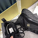 稀少シャネル スエード ベルベッド スニーカー 偽物 shl13529