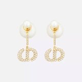 稀少ディオール ピアス 偽物 イエローゴールド＆ダイヤモンド det27299