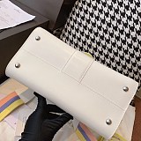 人気急上昇 デルボー ブリヨン MM Ivoryステッチ コピー ミディアムハンドバッグ Ded72803