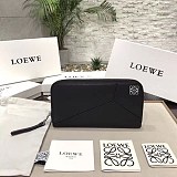 新色☆希少 ロエベ パズル オープン ウォレット 偽物 長財布 lop87989