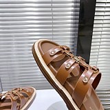 超限定♪セリーヌ ティッピ フラット サンダル コピートリオンフ ロゴ Cey93988