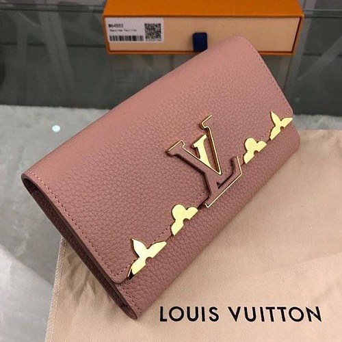 ★ルイヴィトン 財布 偽物★ポルトフォイユ・カプシーヌ 長財布 M64552