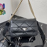 ハイブランド コラボ 2022プラダ コピー システムナッパレザーパッチワーク バッグ puy29692