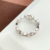 超希少！エルメス シェーヌダンクル 偽物 アンシェネ PM リング H109507Bv00046
