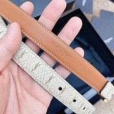 春もの新作サンローラン モノグラム 偽物 ナローベルト 20mm Say47364